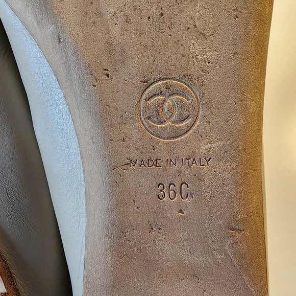 Authentic Chanel Elegant Cream Loafers Size 36 - Picture 9 of 9